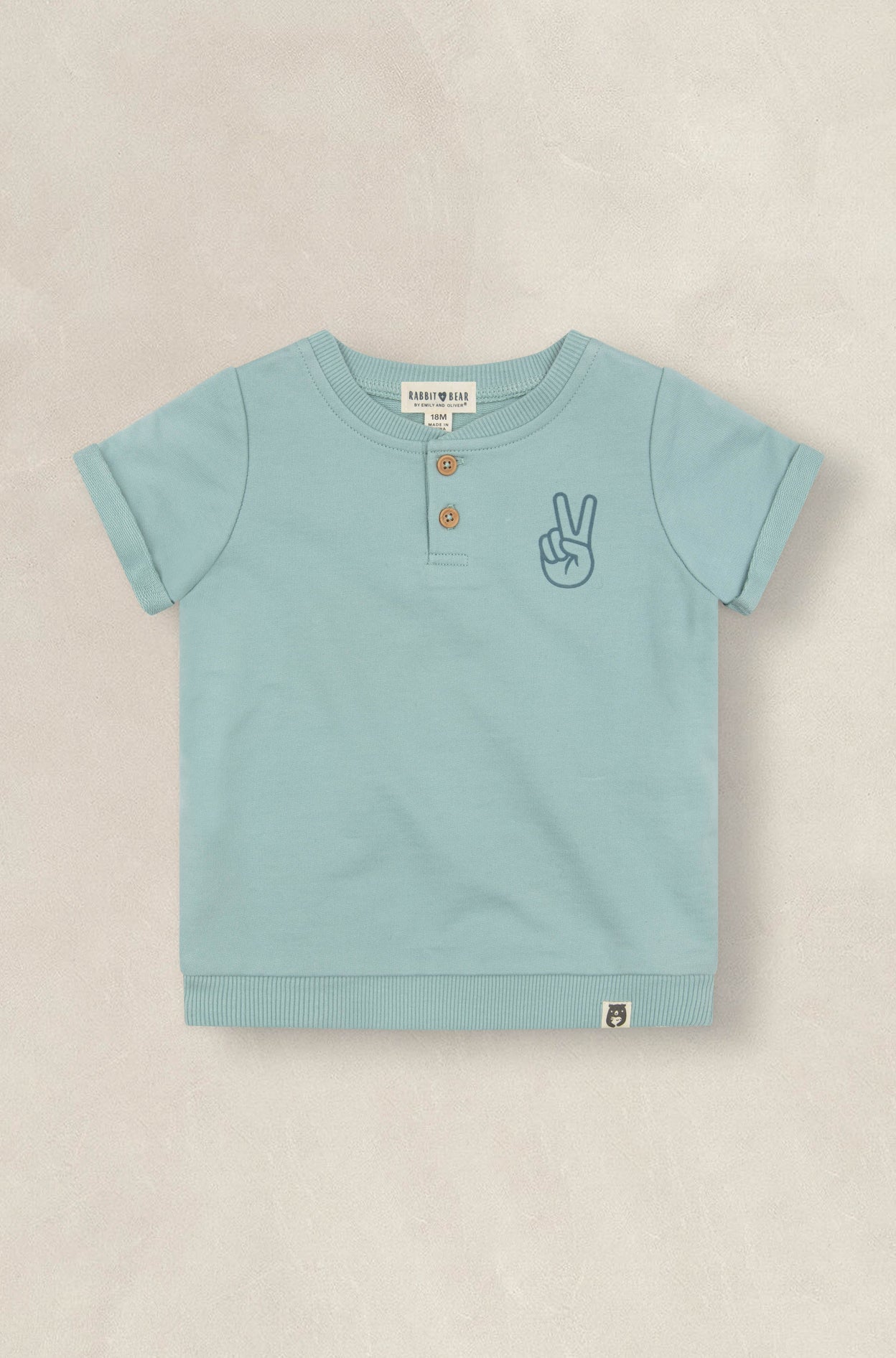 Rabbit + Bear - Boy's Shirt and Sweatpants Set