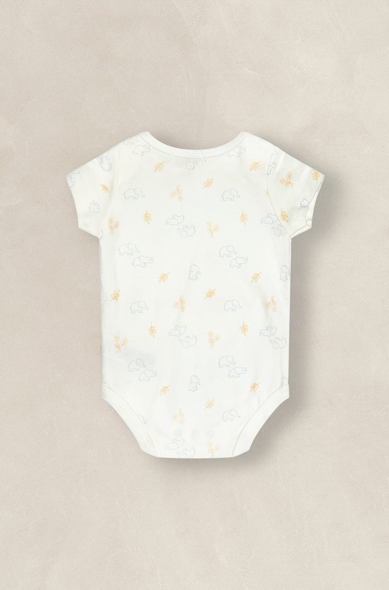 Rabbit + Bear - Short Sleeve Bodysuit