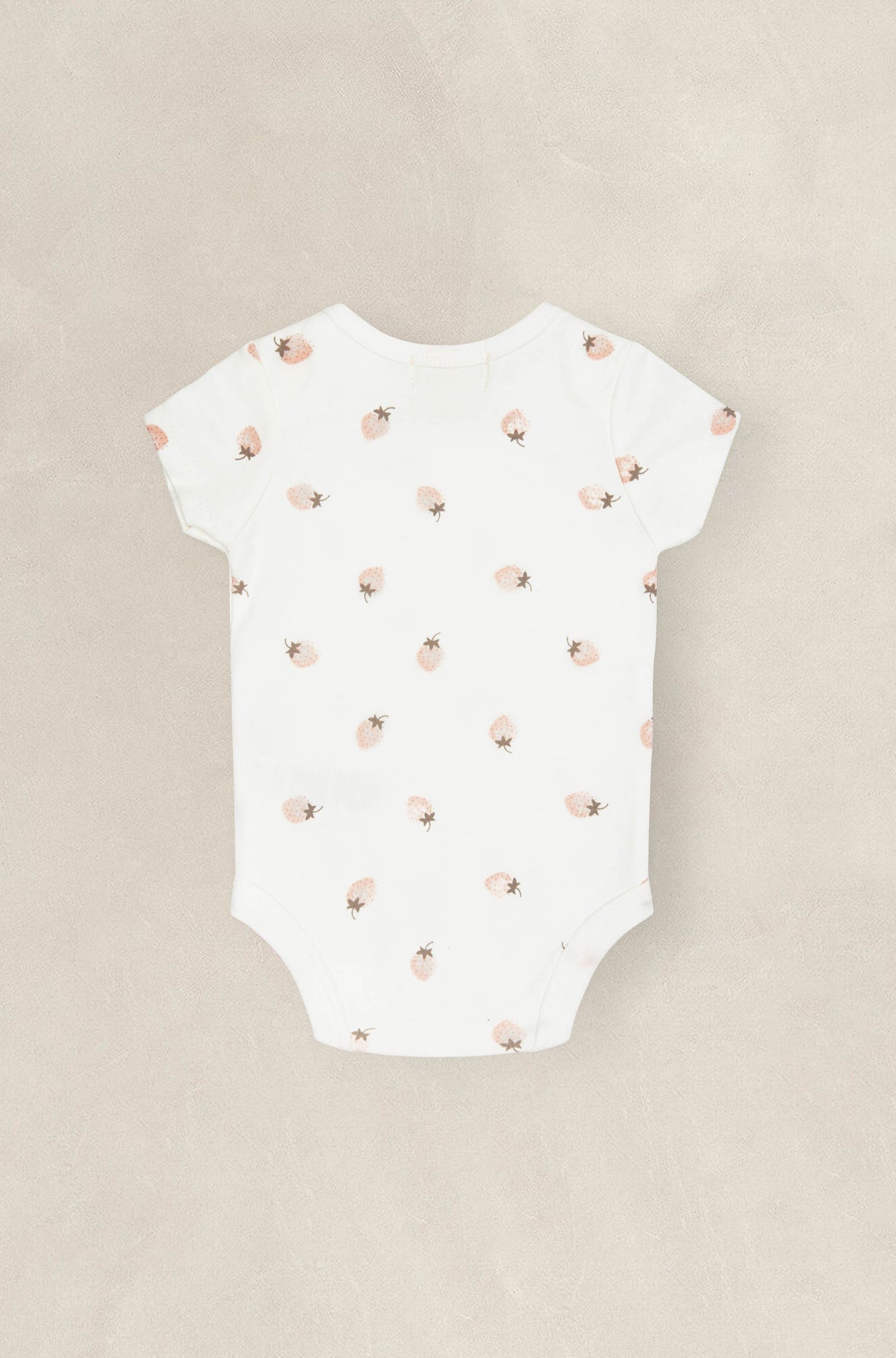 Rabbit + Bear - Short Sleeve Bodysuit