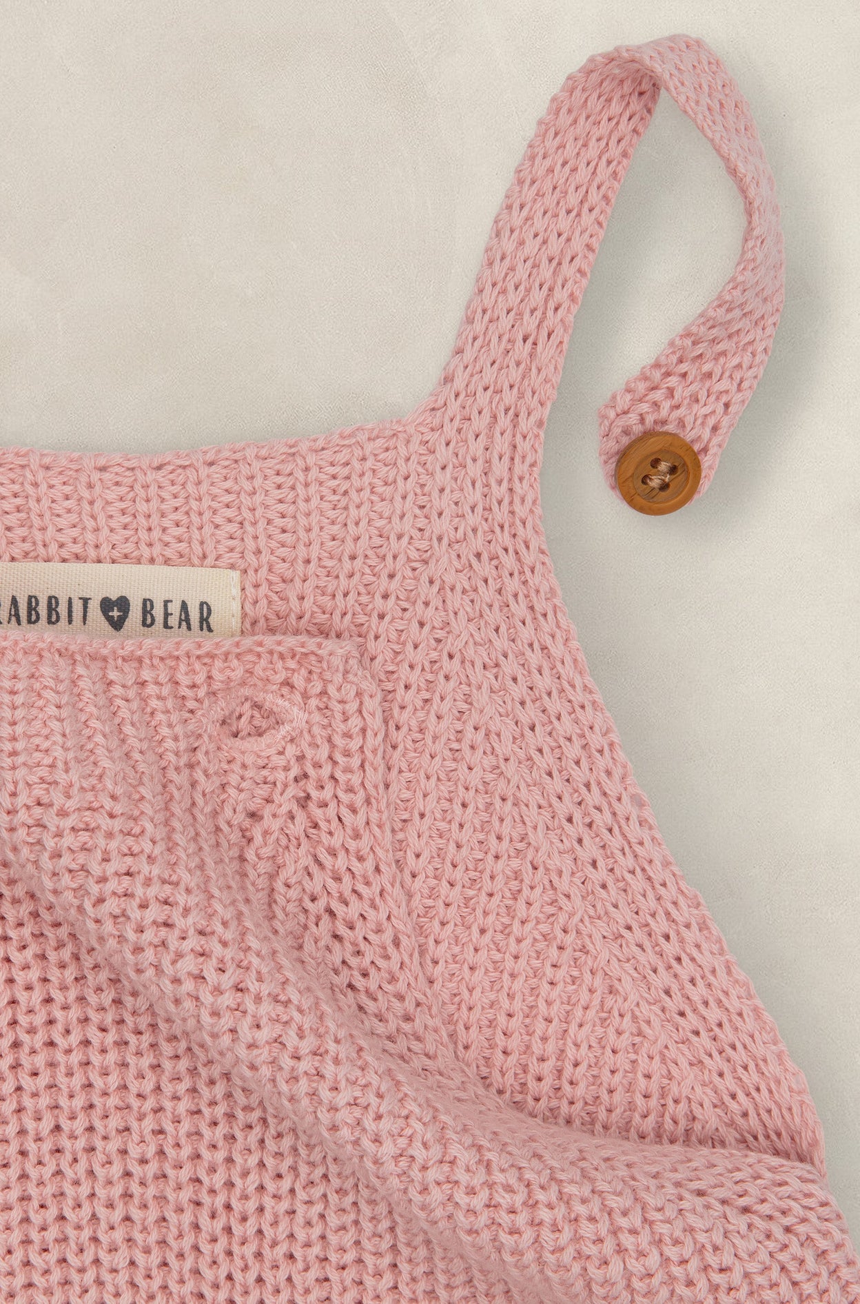 Rabbit + Bear - Sweater Knit Overalls