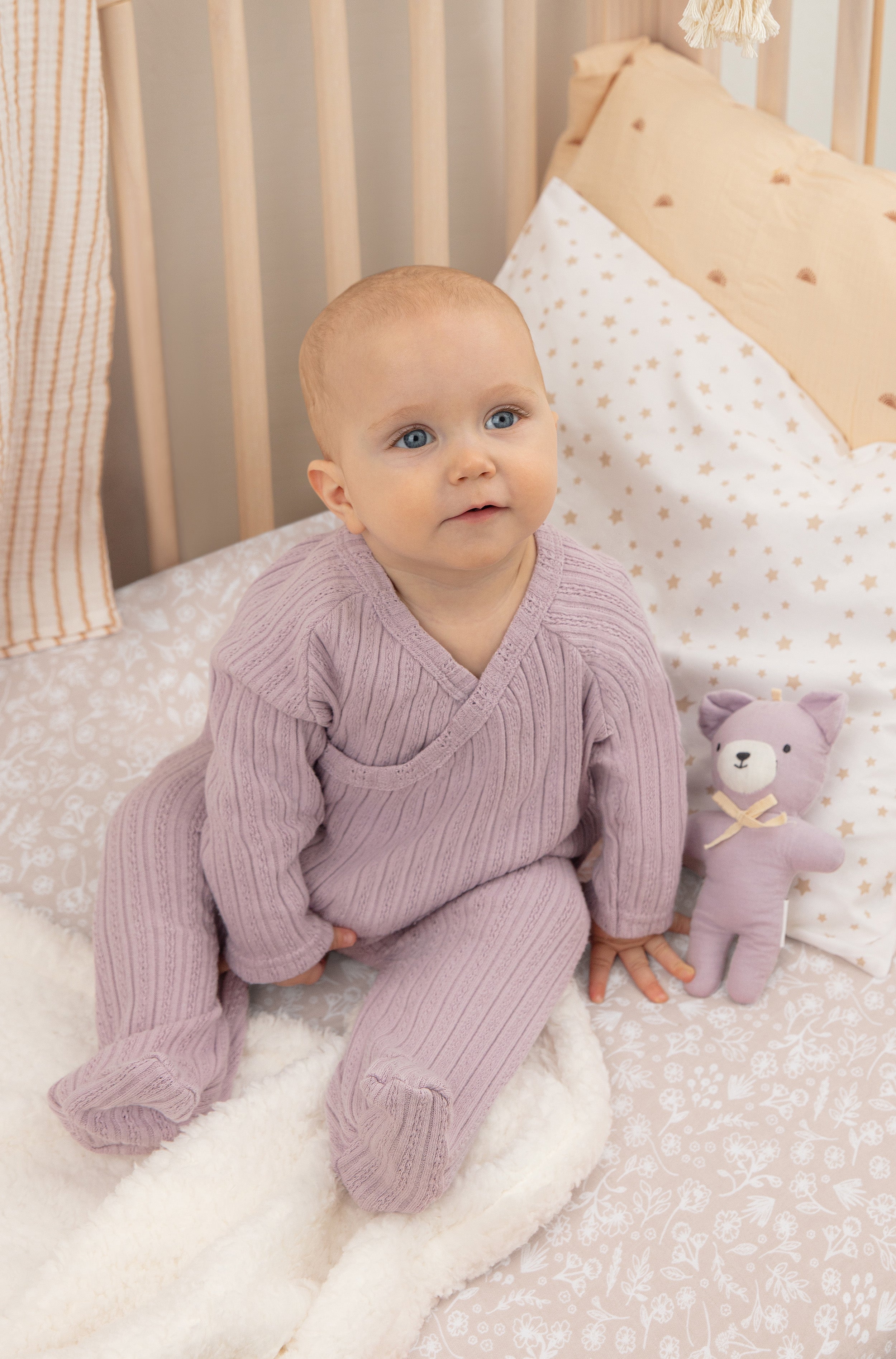 Organic Cotton Baby Clothes for Girls Rabbit Bear